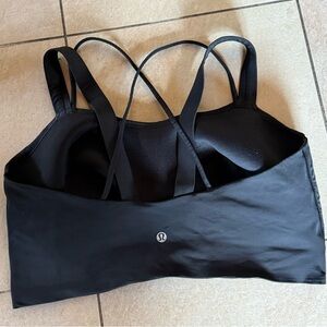 Lululemon Like a Cloud Longline Black Sports Bra